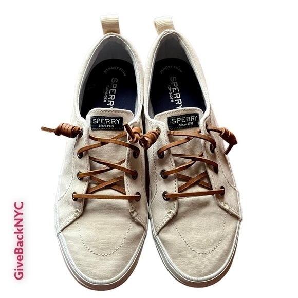 SPERRY Crest Vibe Sneakers Size 8 - Picture 2 of 4